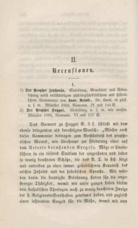 452-456 [Rezension] Reinke, Laurenz, Der Prophet Zephanja