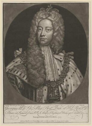 Bildnis des Georgius II., König von Großbritannien