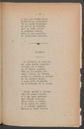¡Pampa!