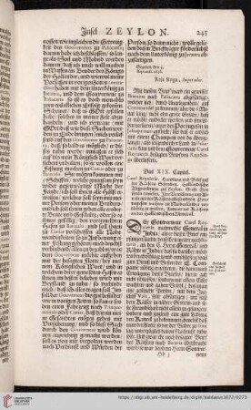 Das XIX. Capitel