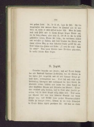 15. Kapitel.