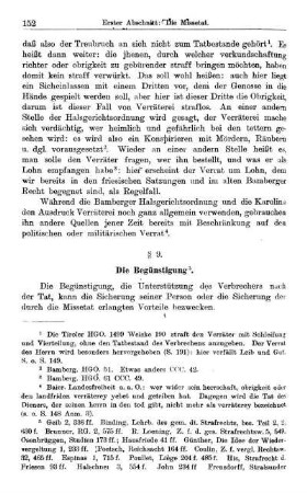 § 9. Die Begünstigung.
