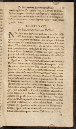 557-571, Lectio CIX. De Sacramento Extremae Unctionis. - Lectio CXI. De Sacramento Matrimonii.