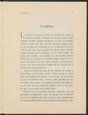 Flores