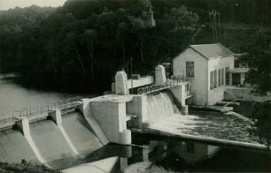 Nutzbarmachung der Cure-Fälle - Wasserkraft-Anlage Malassis, Avallon, 1929-1933