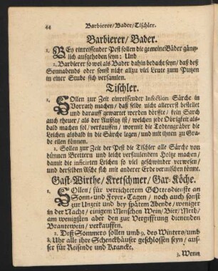 Gast-Wirthe / Kretschmer / Gar-Köche.