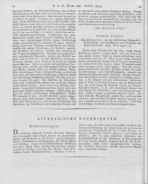 Bibra, A. W. v.: Resignation, eine Erzählung vom Verfasser der Braut im Grabe. Hildburghausen: Kesselring 1823