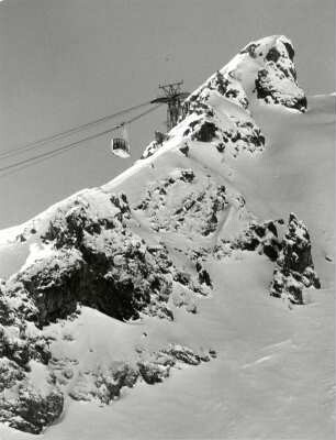 Die Luftseilbahn von Arosa führt auf das Weißhorn