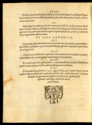 Ex Iure Canonico.