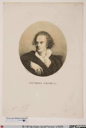 Bildnis Vittorio (Amedeo) conte Alfieri