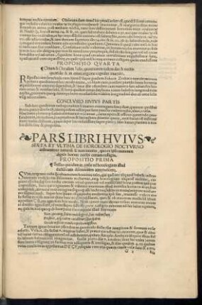Pars Libri Huius Sexta Et Ultima De Horologio Nocturno instrumeno naturali & non incerto, quo ex ipsis manuum digitis horam noctis certam colligas.