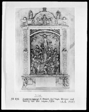 Epitaph für Werner (1435) und Georg (1534) von der Leyen