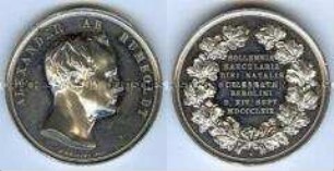 Medaille zum 100. Geburtstag Alexander v. Humboldt