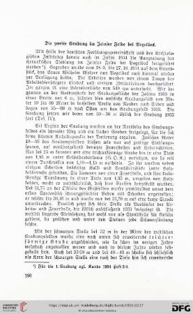 3: Die zweite Grabung im Jeinser Felde bei Vogelbeck