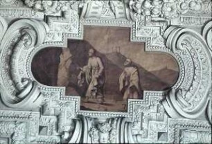 Johannes und Petrus am leeren Grab