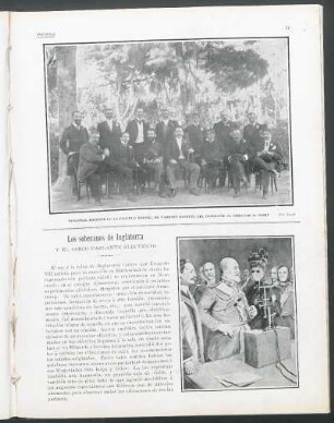 Los soberanos de Inglaterra y el 