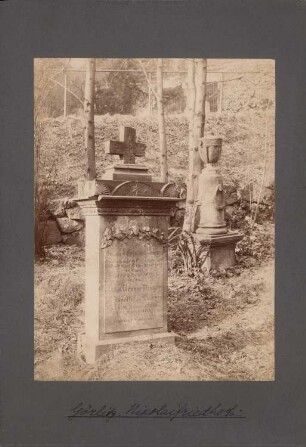 Grabstein auf dem Nikolaikirchhof, Görlitz: Ansicht