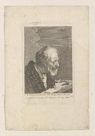 Kopfstudie eines alten Mannes (Piazzetta, Jungwierth, Köpfe, 27)