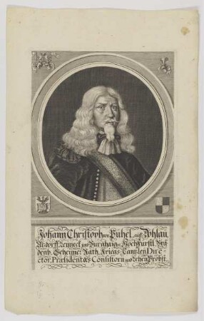Bildnis des Johann Christoph von Pühel