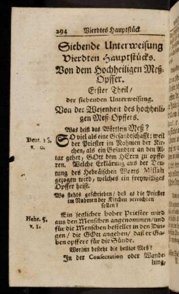294-305, Siebende Unterweisung