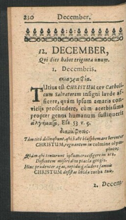 12. December.