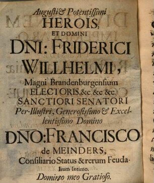 Divisionem Imperii Karolini. Praeside ... Conrado Samuele Schurzfleischio ... exponet ... Autor Zacharias Zwantzig, Schlöttavia-Saxo ...