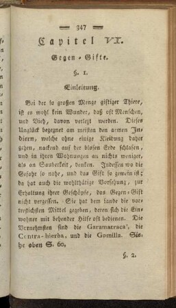 Capitel VI. Gegen-Gifte