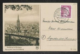 Brief von Hermann Haussmann und Hildegard Haussmann an Gerhart Hauptmann und Margarete Hauptmann