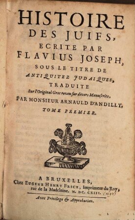Histoire des Juifs, 1
