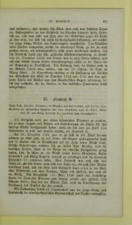 Friedrich II
