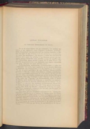 El contagio nietzschiano en Italia