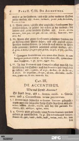 Cap. III. De Accentibus