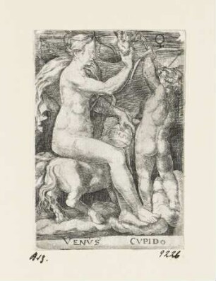 Venus, Blatt 4 der Folge "Sieben Planeten"