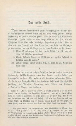 264-281 Das zweite Gesicht