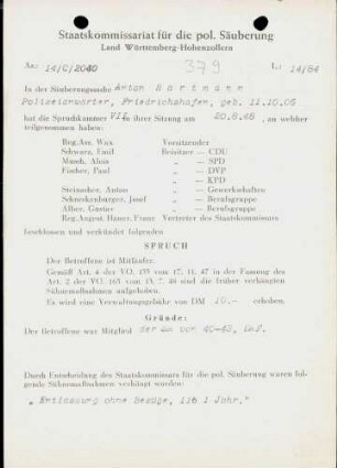 Hartmann, Anton