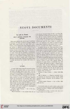 Nuovi documenti