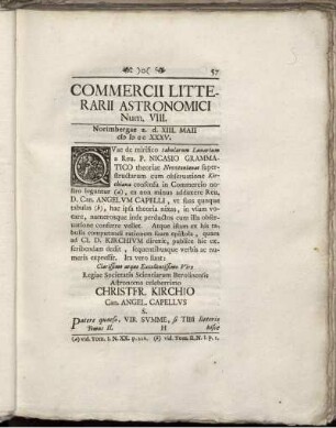 Num. VIII.