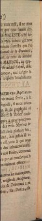 Représentation Faite A Leurs Altesses Royales Par Les Députés Des États De Namur, En date du 15 Mai 1787.