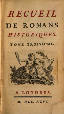 Recueil de Romans historiques