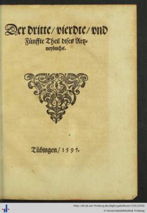 Der dritte, vierdte und fünffte Theil