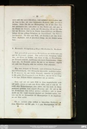 9. Vernunft. Gesetzthum geistiger Wirkensweise. Verstand.