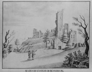 Ansicht der Burgruine Boyneburg in Sontra-Wichmannshausen
