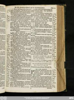 De Tweede Sendtbrief des Apostels Pauli aen de Thessalonicensen.