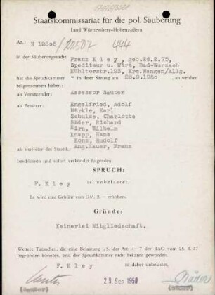 Kley, Franz