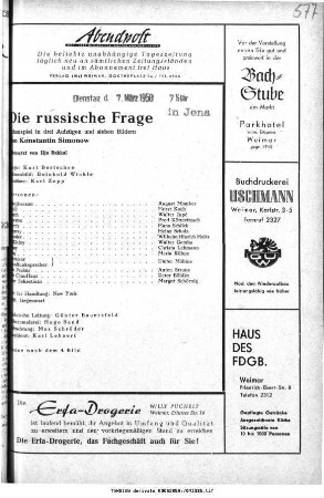Die russische Frage
