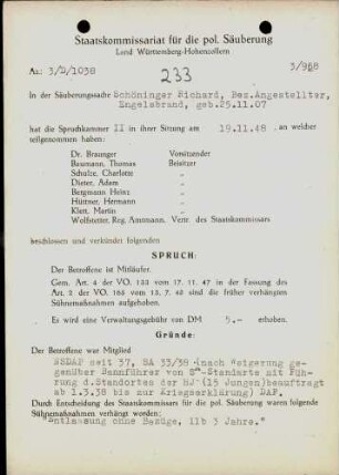 Schöninger, Richard