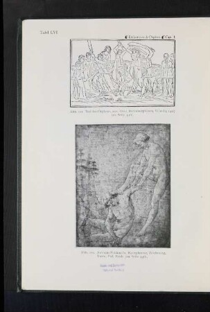 Abb. 102. Antonio Pollaiuolo, Kampfszene, Zeichnung, Turin, Pal. Reale (zu Seite 446).