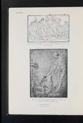 Abb. 102. Antonio Pollaiuolo, Kampfszene, Zeichnung, Turin, Pal. Reale (zu Seite 446).