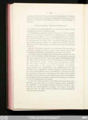 Condition sociale. Servage ou esclavage?