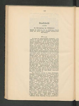 Denkschrift betreffend die Verwendung des Afrikafonds.
